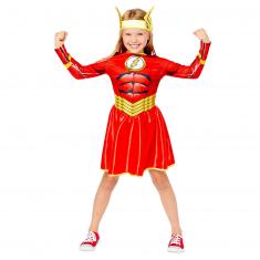 Langlebiges Kostüm: Flash™: Mädchen