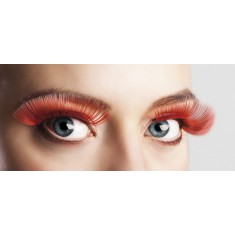 Falsche Wimpern Rot