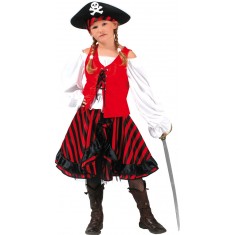 Hübsches Piratenkostüm für Mädchen