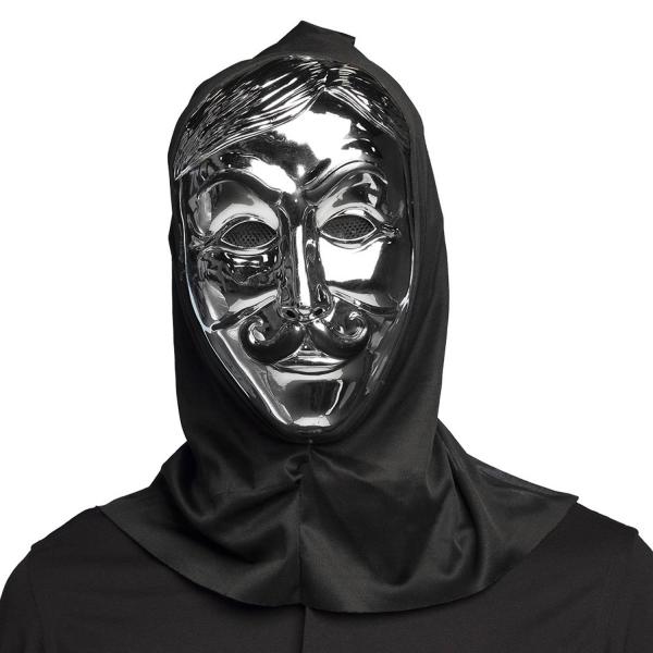 Maske mit Kapuze: Unbekanntes Silber - RDLF-72365