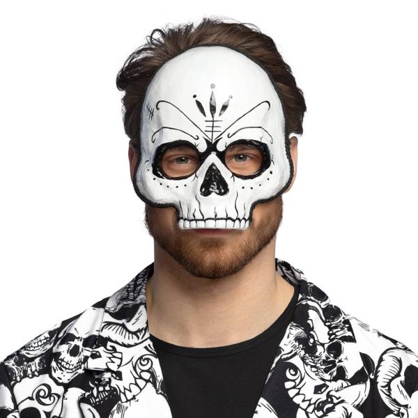 Halbmaske: Süßer Totenkopf - RDLF-72368