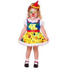 Clown-Königin-Kostüm – Kind