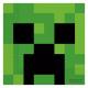 Miniature Lot von 20 Servietten 33x33 cm - Minecraft