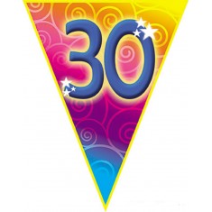 Geburtstagsgirlande - 30 Jahre