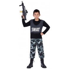 Swat-Militärkostüm – Kind