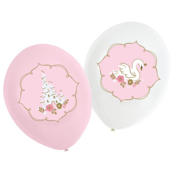 Latexballons – 4 Princess for a Day-Farben – 27,5 cm - 9906319