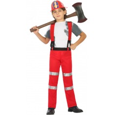 Feuerwehrmann-Kostüm – Kind