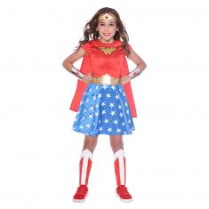 Klassisches Wonder Woman™-Kostüm – Mädchen