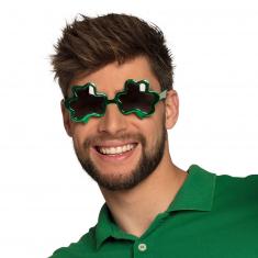 St. Patrick's Kleeblatt-Partybrille