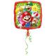 Miniature Folienballon - Super Mario Bros™ - Quadratisch 43 cm