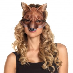 Halbmaske Fuchs - Erwachsene