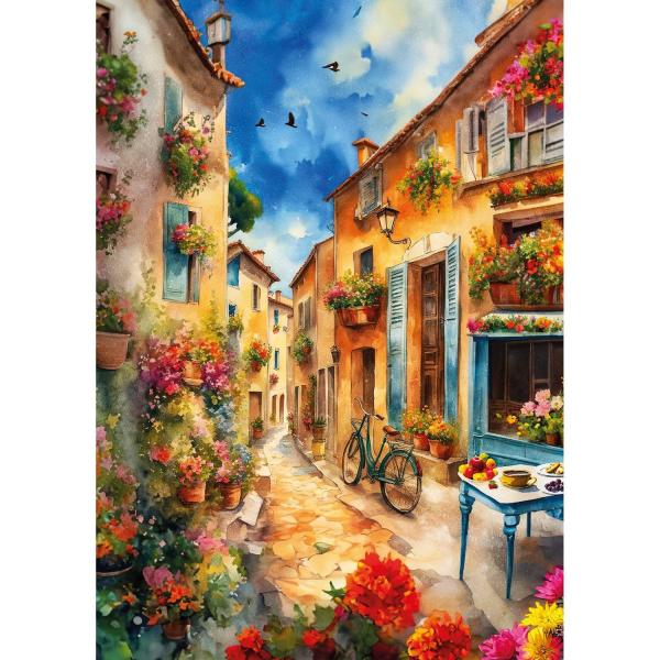 Puzzle 500 pieces : Narrow Stony Street  - KSGames-20075