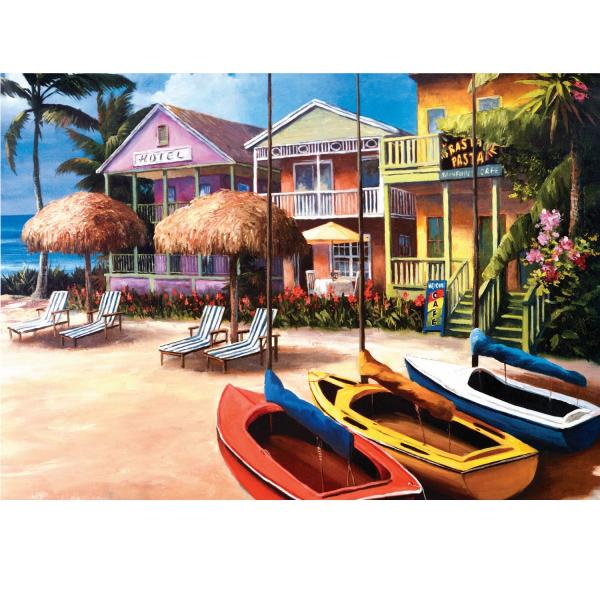 500 piece puzzle: Welcome to the beach - Ksgames-20044