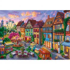 500-teiliges Puzzle: Die Stadt der Freuden