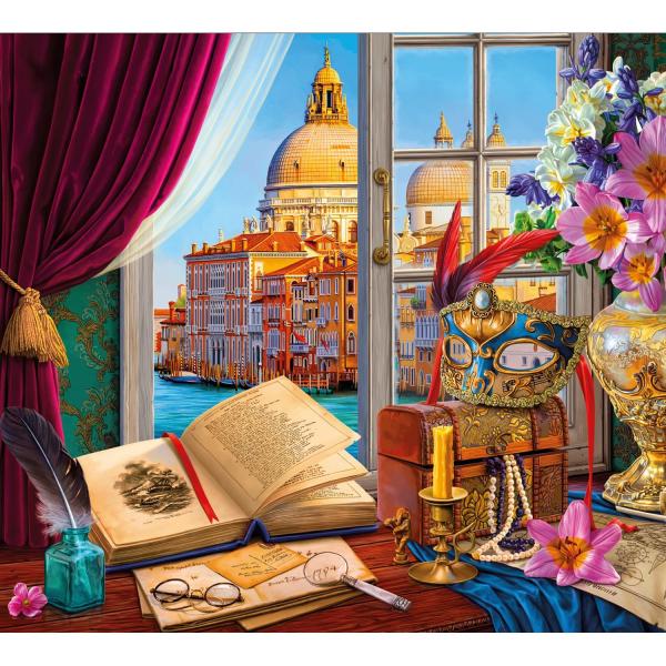 500 piece puzzle: Venice Still life - Ksgames-20054