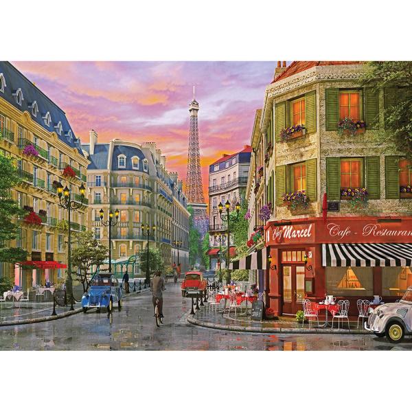 1000 pieces puzzle : Rue Paris - KsGames-11357