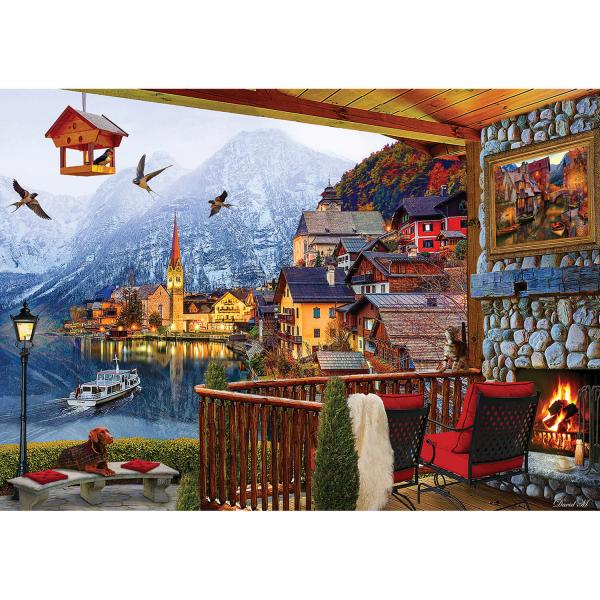 2000 Teile Puzzle : Hallstatt - KSGames-22506