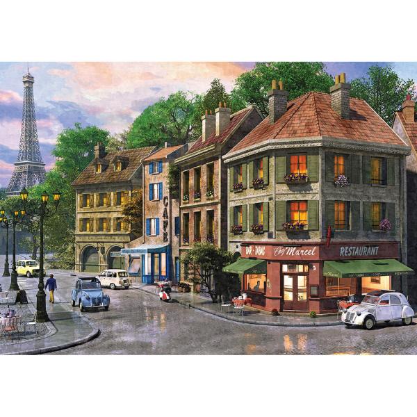 2000 pieces puzzle : Paris Streets - KSGames-11307