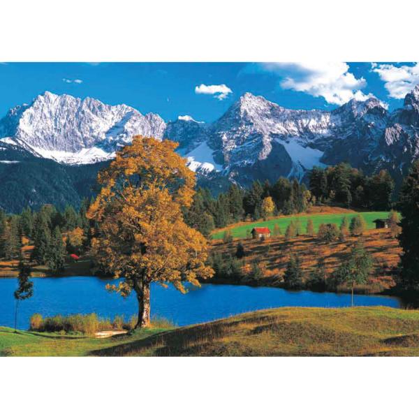 2000 pieces puzzle : Bavarian Alps - KSGames-11218