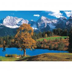 Puzzle de 2000 piezas: Alpes bávaros