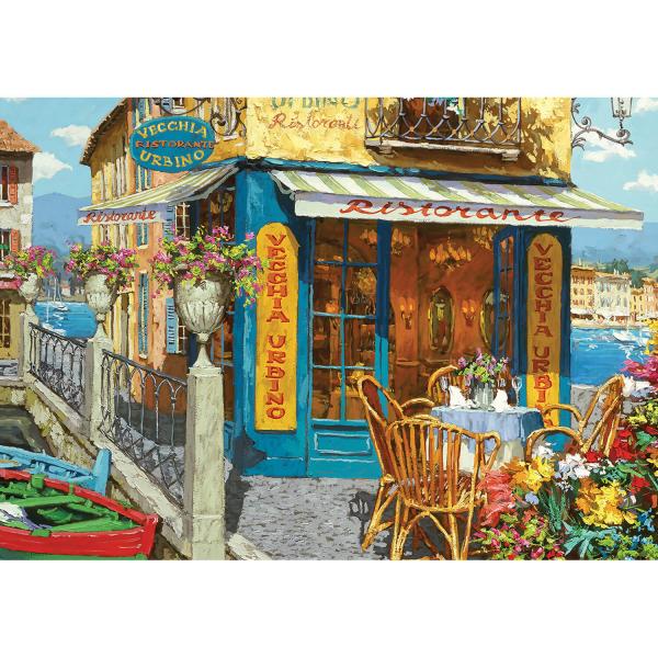 1500 pieces puzzle : Rıstorante Vecchia Urbino - KSGames-22008