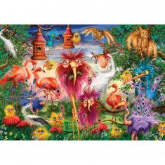 1000 pieces puzzle :  Ugly Birds