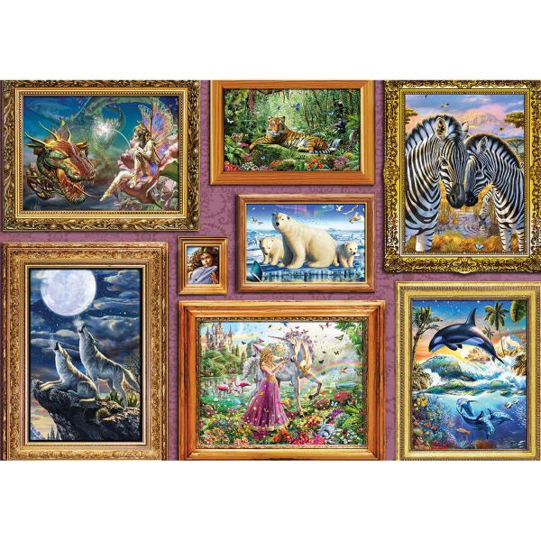 1000 pieces puzzle :  Gallery - KSGames-20546