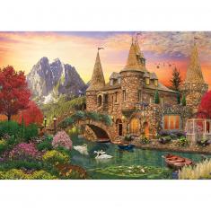 1000 Teile Puzzle: Schlossland