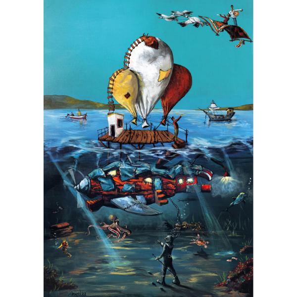 1000 piece puzzle : Under The Water - KSGames-20709