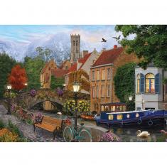 2000 pieces puzzle : Canal Living