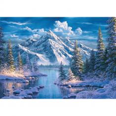 Puzzle 1500 pièces : Réconfort hivernal