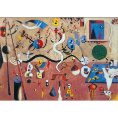 Puzzle 1000 pièces : Carnaval de l'Arlequin, Joan Miró  