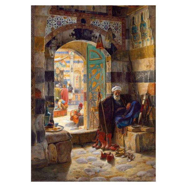 Puzzle 1000 pièces : Gardien de la Mosquée de Damas   - KSGames-20755