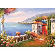 Puzzle 500 pieces : Garden & Sea Jin Park