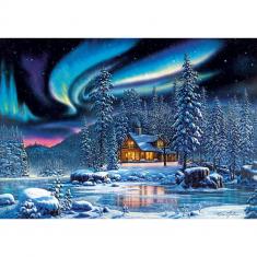 Puzzle 1000 pieces : Aurora Bliss  