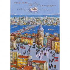 Puzzle 500 pièces : Galata Iconique  