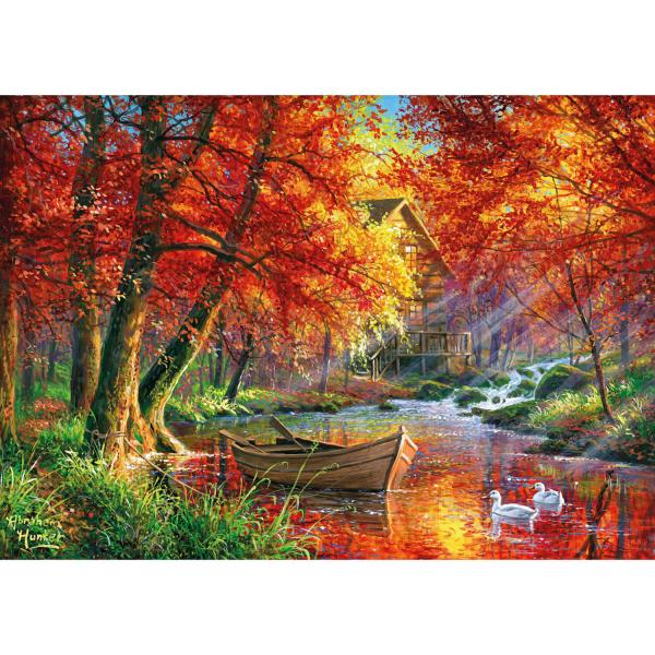 2000 piece puzzle : Forever Autumn   - KsGames-22514