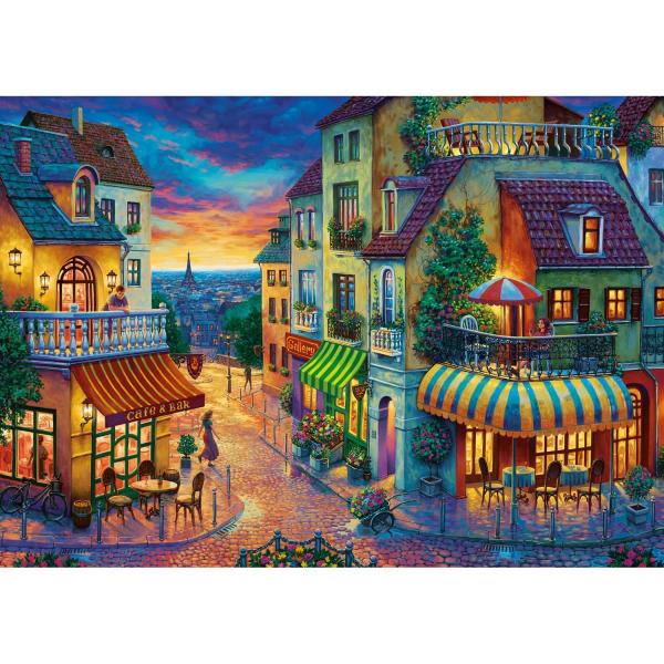 Puzzle 3000 pieces : Europe Street  - KSGames-23021