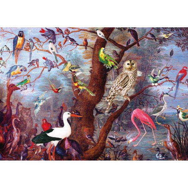 2000-teiliges Puzzle: Faszinierende Vögel - KsGames-22515