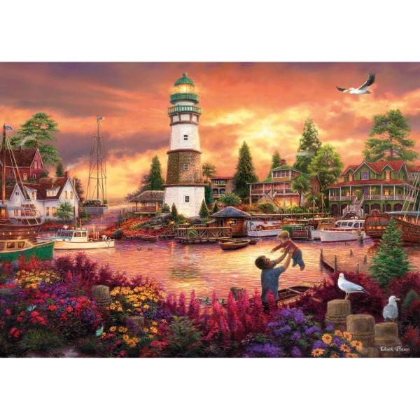 2000 piece puzzle : Love Lifted Me   - KsGames-22516