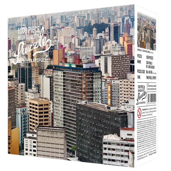 Puzzle Sao Paulo by Jens Assur - Kylskapspoesi-2100501