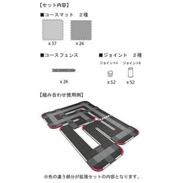 Kyosho Mini-Z Grand Prix Circuit 50 EXTENSION (60pcs) - K.87051-01