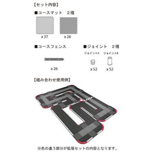 Kyosho Mini-Z Grand Prix Circuit 30 EXTENSION (63pcs) - K.87031-01