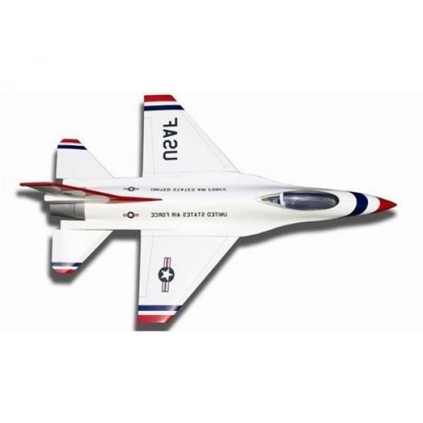 F-16 Fighting Falcon DF55 PIP edition limité blanc/rouge Kyosho - K.10281RB