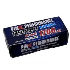 Pink Runner Rx NiMh 6.0V-1700 (Dual JR-JST) 84x32x12mm 120g - Straight