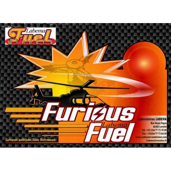 Carburant LABEMA Hélico Furious Fuel 25% nitro 5L - LAB-FF25