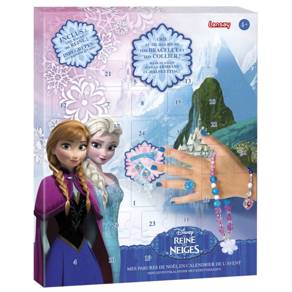Calendrier de l'avent : Mes parures de Noël La Reine des Neiges (Frozen) - Lansay-25052