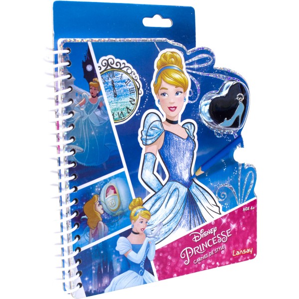 Carnet de style Disney Princesse : Cendrillon - Lansay-25126-1