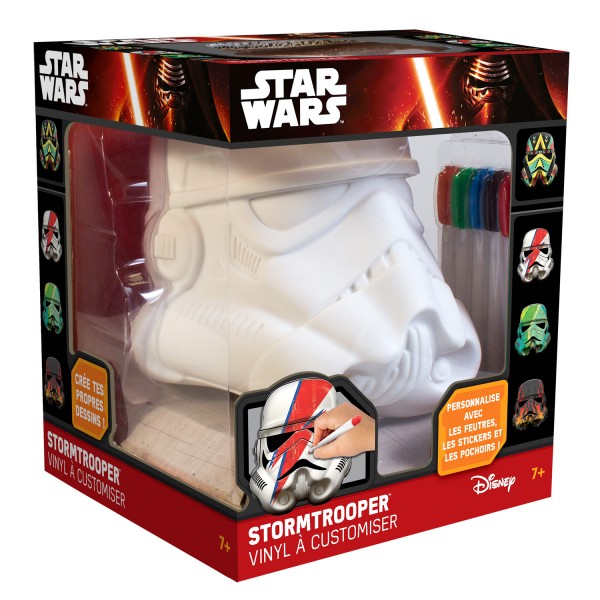 Casque de Stormtrooper Star Wars à customiser - Lansay-25025