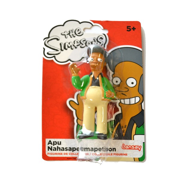 Figurine de collection Les Simpsons : Apu - Lansay-46600-Apu